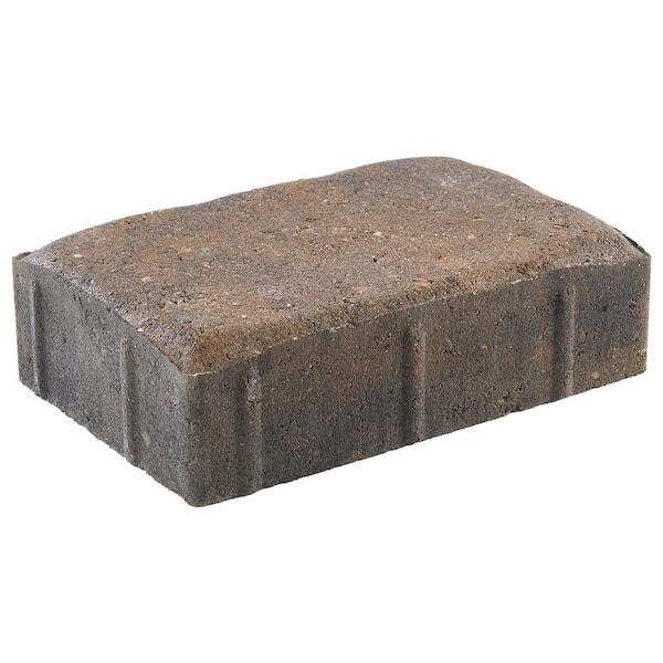 Plaza Rectangle 8.27 in. L x 5.51 in. W x 2.36 in. H Eddington Blend Concrete Paver (300-Pieces/96 sq. ft. /Pallet)