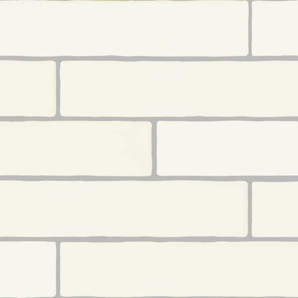 Marazzi Artistic Reflections Arctic 2 in. x 10 in. Glazed Ceramic Undulated Wall Tile (5.24 sq. ft./case)
