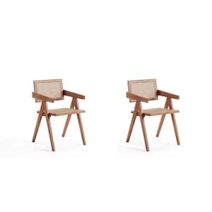 Hamlet Nature Cane Dining Arm Chair (Set of 2)