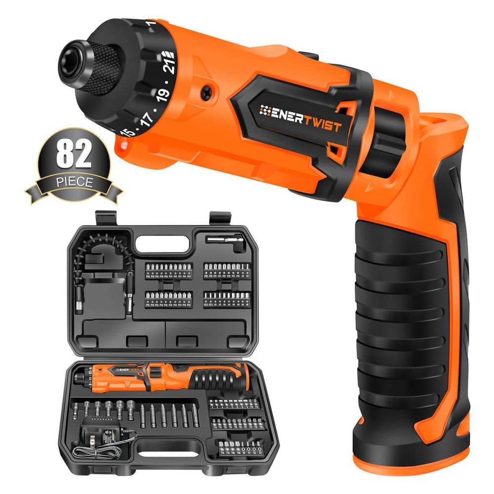 ET-CS-8 Cordless Screwdriver, 8V Max 10Nm Electric Screwdriver Rechargeable
