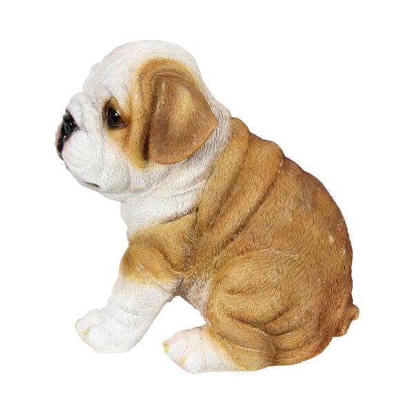 12 Assorted Color Plush Multicolor Bull Dogs 5.5" 