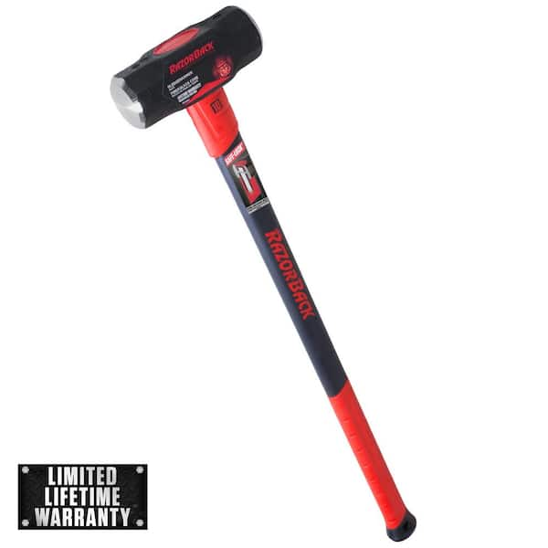 Razor-Back 10 lb. Sledge Hammer with 34 in. Fiberglass Handle