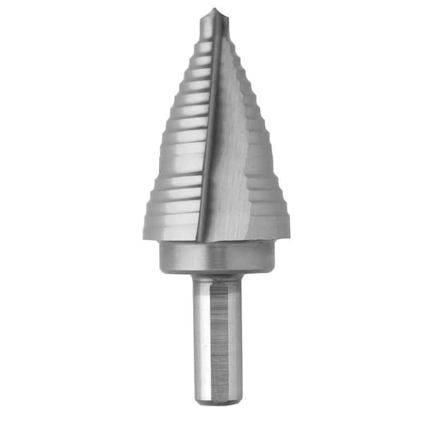 Bosch 1/4, 7/8 and 1-1/8 in. High-Speed Steel Step Drill Bit