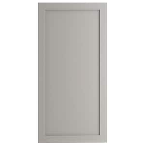 Gray 23.75 x 80 x .63 in. Decorative Pantry End Panel