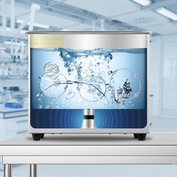 Ultrasonic Machine 3L with Digital Timer & Heater, Ultra Sonic Jewelry Machine, Stainless Steel Heated Cleaning Machine
