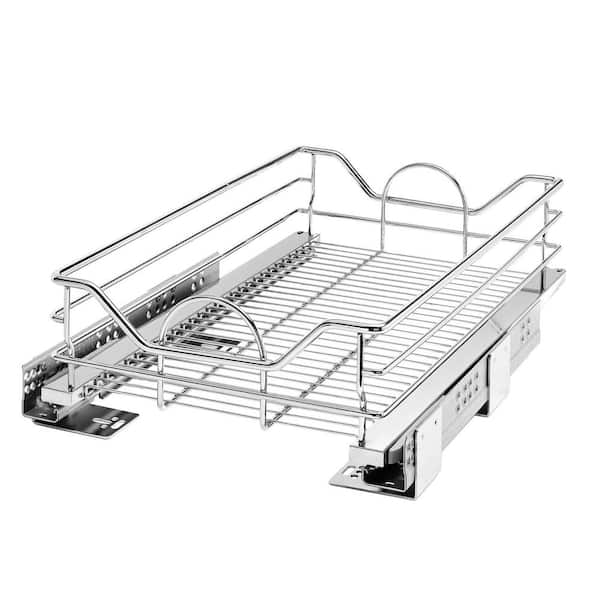 Rev-A-Shelf 15 in. x 22 in. Single Cabinet Pull Out Basket with Soft Close