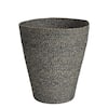 Design Ideas Melia Black Jute Wastecan 5503094 - The Home Depot
