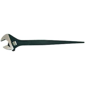 16 in. Black Oxide Adjustable Construction Wrench