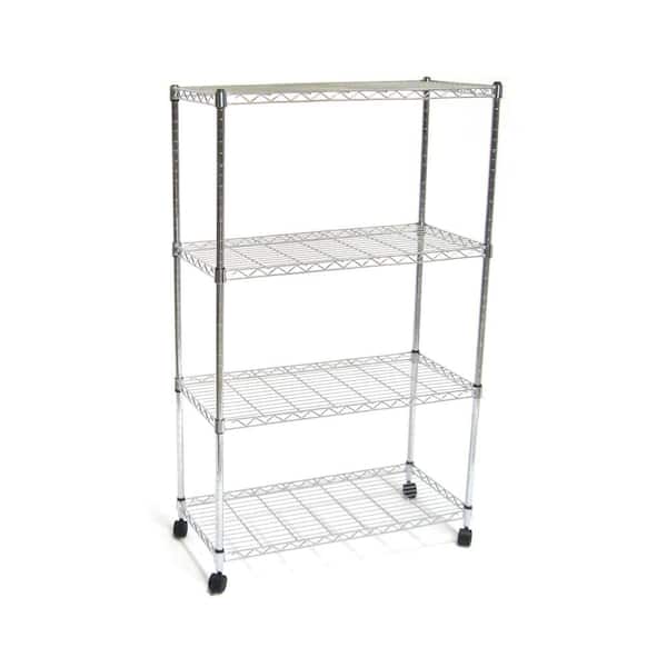 Seville Classics 4-Shelf 30 in. x 14 in. Home Wire Shelving System