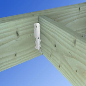 LUS ZMAX Galvanized Face-Mount Joist Hanger for 2x10 Nominal Lumber