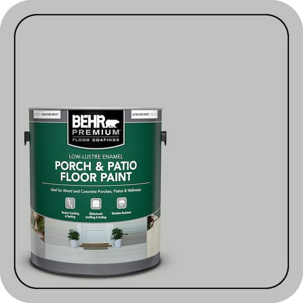 1 gal. #SC-365 Cape Cod Gray Low-Lustre Enamel Interior/Exterior Porch and Patio Floor Paint