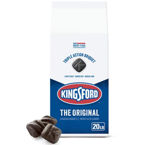 20 lbs. Original BBQ Smoker Charcoal Grilling Briquettes (1-Pack)