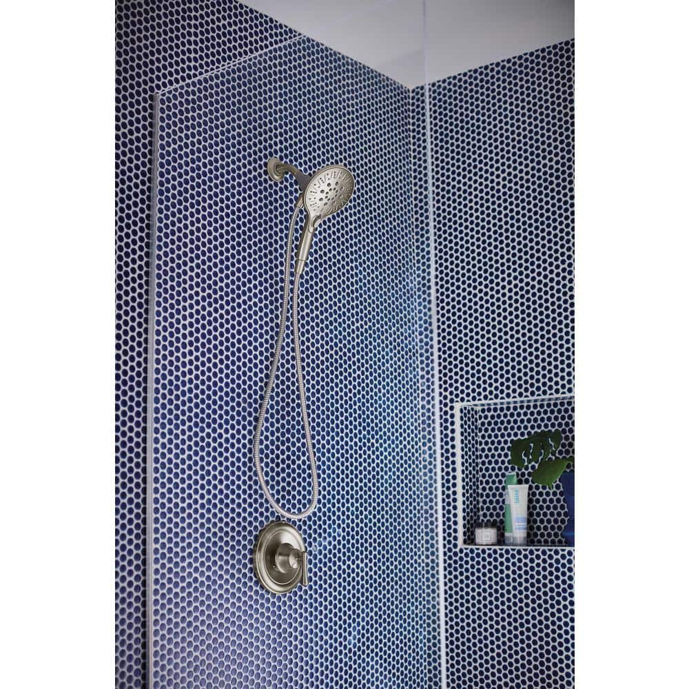 Spot Resist Brushed Nickel Handheld Wall Mounted Shower