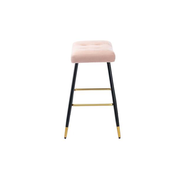 pink bench stool