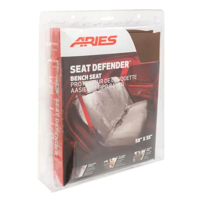 Seat Defender 58" x 55" Removable Brown Bench Seat Cover