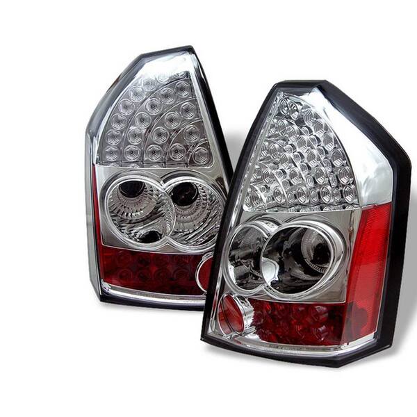 Spyder Auto Chrysler 300C 05-07 LED Tail Lights - Chrome
