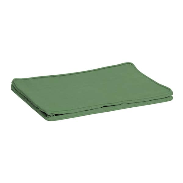 ARDEN SELECTIONS ProFoam 18 in. x 24 in. Outdoor Deep Seat Back Cover, Moss Green Leala
