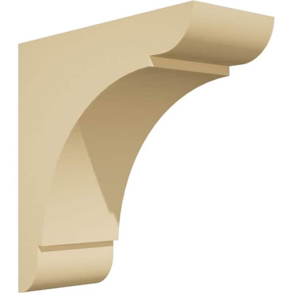 Ekena Millwork Standard Olympic 3 in. W x 8 in. H x 8 in. D Signature Urethane Polyurethane Corbel