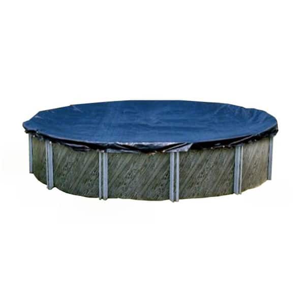 SWIMLINE 18 ft. Heavy-Duty Round Above Ground Pool Winter Swimming Cover (2-Pack)