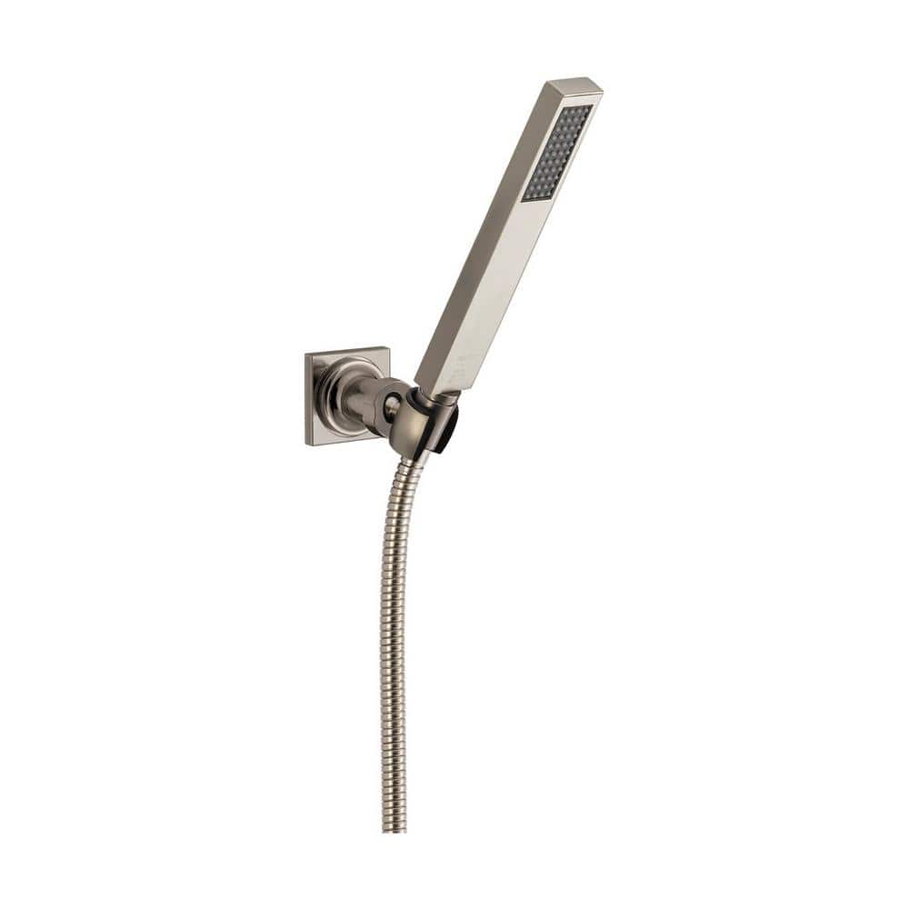Vero 1-Spray Patterns 1.75 GPM 1.38 in. Wall Mount Handheld Shower Head in Stainless price history on PriceWatchPro