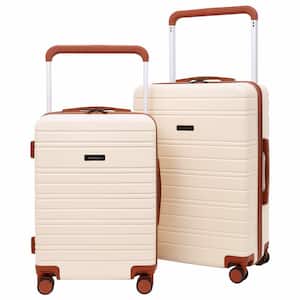 2-Piece Rolling Hard Side Luggage Collection with 360° 8-Wheel System and Extra Wide Telescopic Handle (Top)