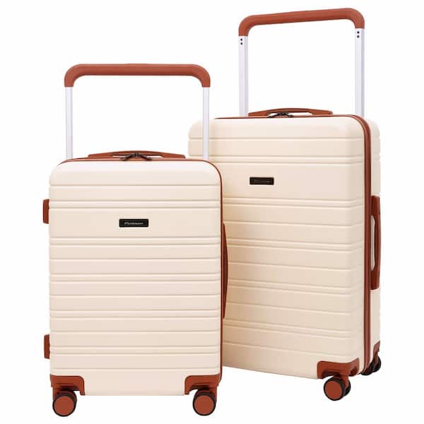 TCL 2-Piece Rolling Hard Side Luggage Collection with 360° 8-Wheel System  and Extra Wide Telescopic Handle (Top) TCP-88302-240 - The Home Depot