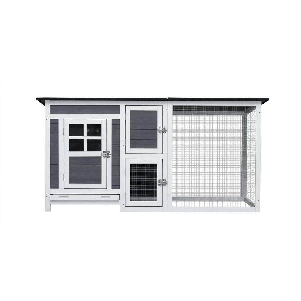 Miscool Anky Outdoor Indoor Poultry Cage Small Animal House Outdoor ...