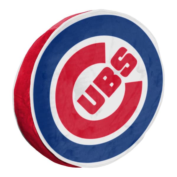 THE NORTHWEST GROUP 15 in. Cubs Multi Color Polyester Cloud Standard Pillow