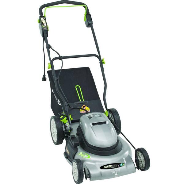 Earthwise 20 in. Corded Electric Walk Behind Push Lawn Mower