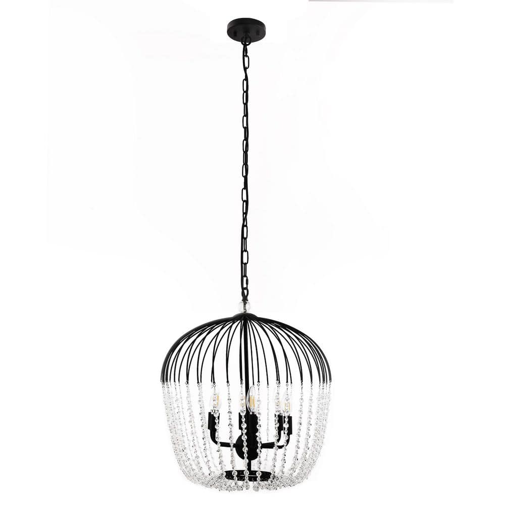 ブランチ様✨ Emeritpro 6-Light Modern Black Branch Chandelier with E12 Sockets