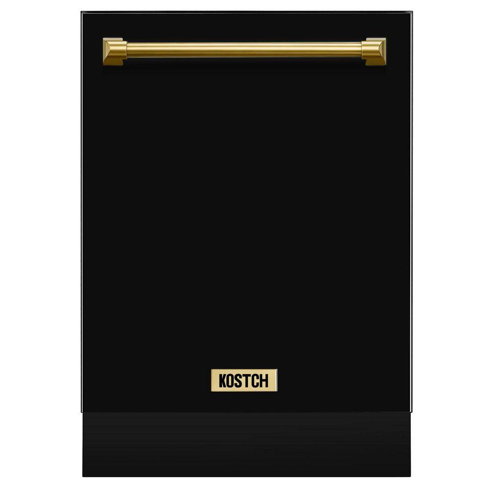 24 in. Top Control Built-In Tall Tub Dishwasher with Third Rack, Open Dry, 45 dBA, ENERGY STAR in Black w/ Bronze Handle price history on PriceWatchPro