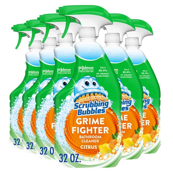 32 fl. oz. Citrus Bathroom Grime Fighter Toilet Bowl Cleaner (6-Pack)