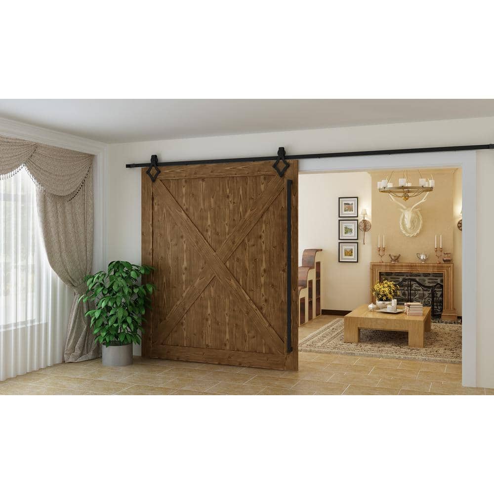 17" Bronze Double Sided Square Barn Door Pull Handle