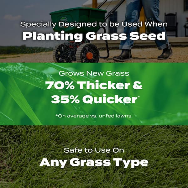 Turf Builder 3 lbs. 1,000 sq. ft. Starter Fertilizer for New Grass, Use When Planting Seed