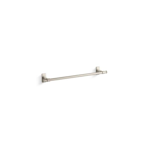 KOHLER Castia By Studio McGee 18 in. Wall Mounted Towel Bar in Vibrant Brushed Nickel