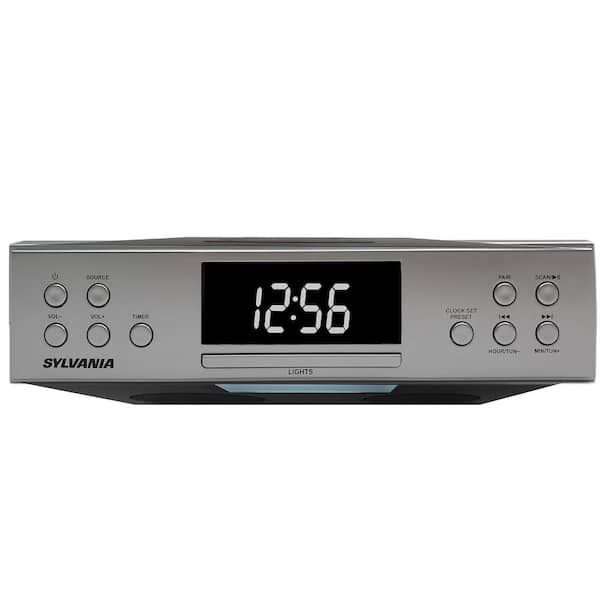 Sylvania Undercounter Bluetooth Clock Radio SKCR2826BT