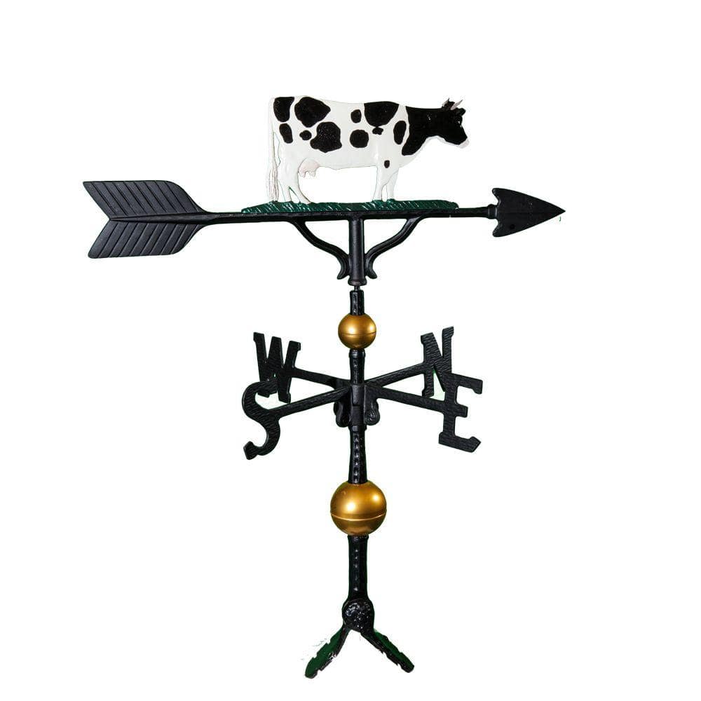 Montague Metal Products 32 in. Deluxe Color Cow Weathervane WV375NC