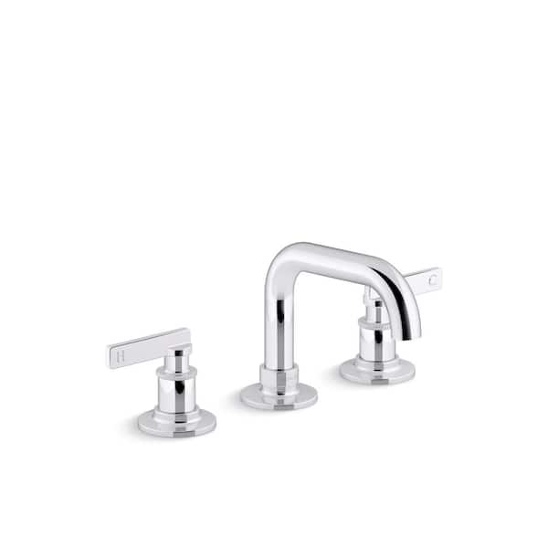 KOHLER Castia By Studio McGee 8 in. Widespread Double-Handle Bathroom Sink Faucet 1.2 GPM in Polished Chrome