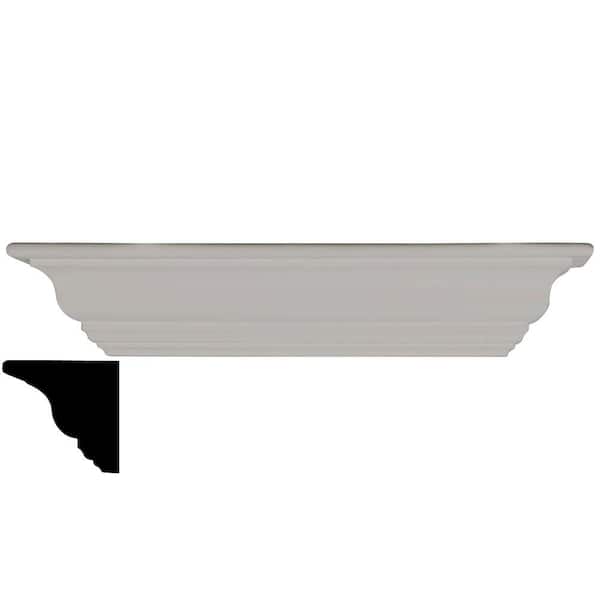 4-1/2 in. x 24 in. x 4-1/2 in. Polyurethane Classic Shelf