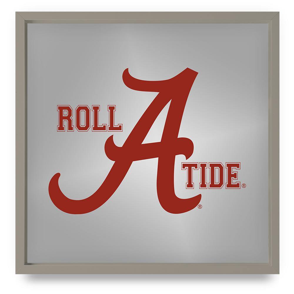Hy-Lite 47.5 in. x 47.5 in. Alabama Decorative Glass Picture Vinyl ...