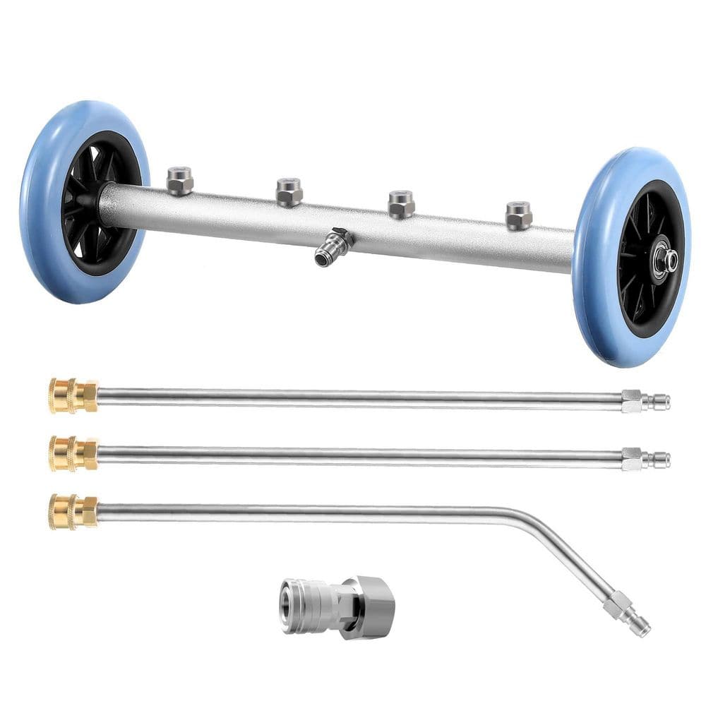 16 in Stainless Steel Undercarriage Car Washer 4000 PSI w/ 3 Extension Watering Wand for Pressure Washer and Garden Hose price history on PriceWatchPro