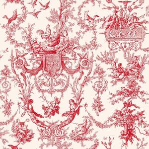 Old World Toile Wallpaper