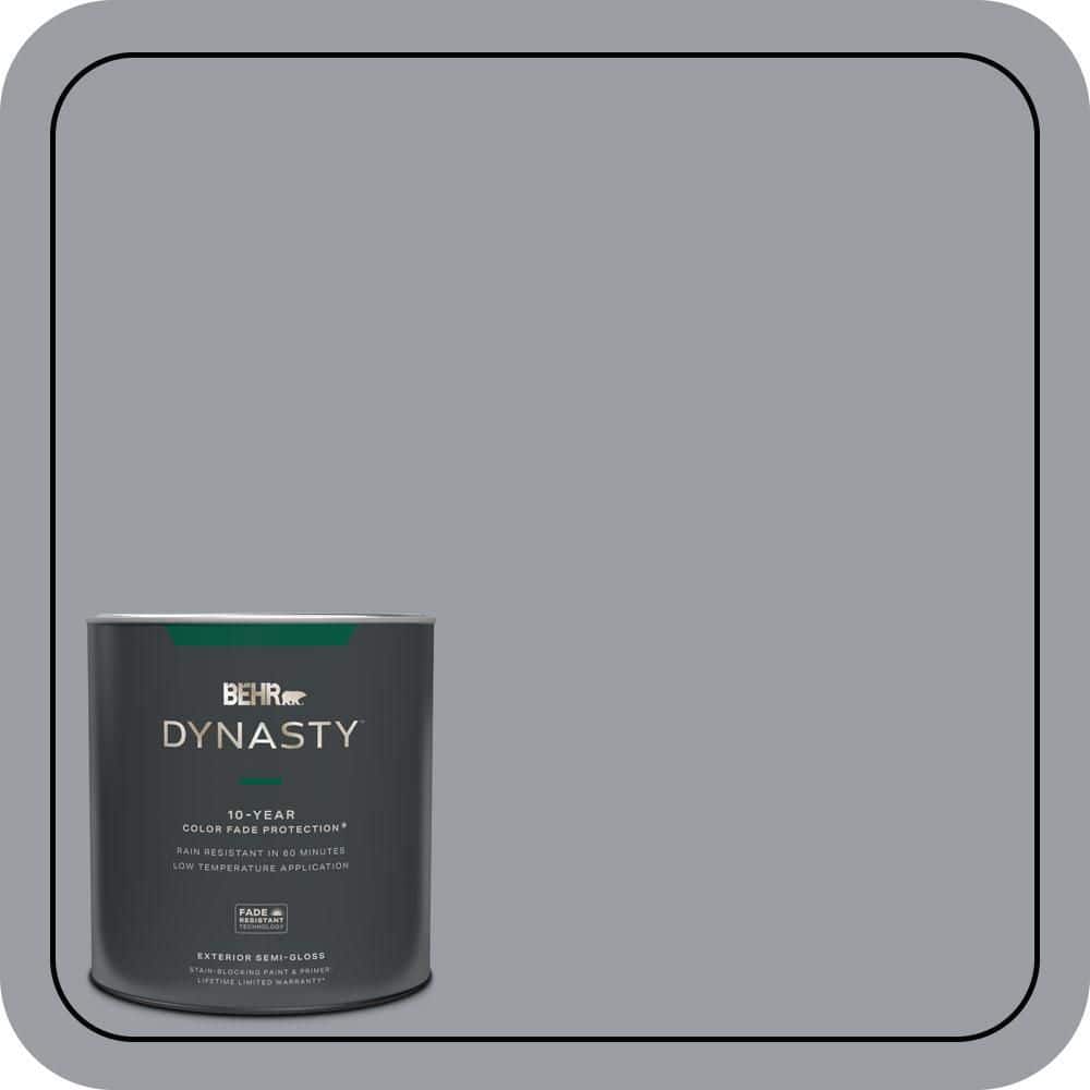 1 qt. #760F-4 Down Pour Semi-Gloss Enamel Exterior Stain-Blocking Paint & Primer price history on PriceWatchPro