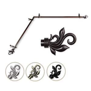 Wrought Iron Corner Curtain Rods