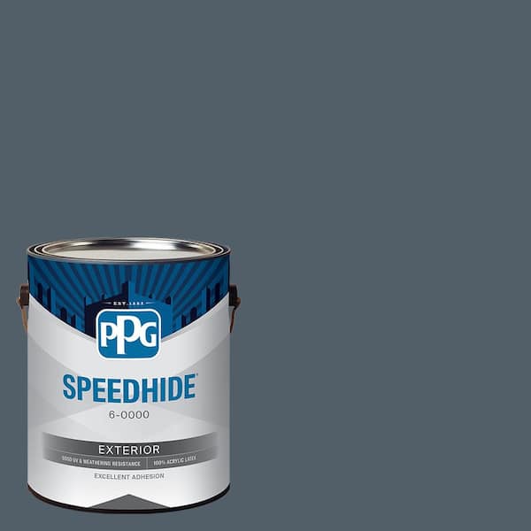 SPEEDHIDE 1 gal. PPG1040-7 Goblin Flat Exterior Paint