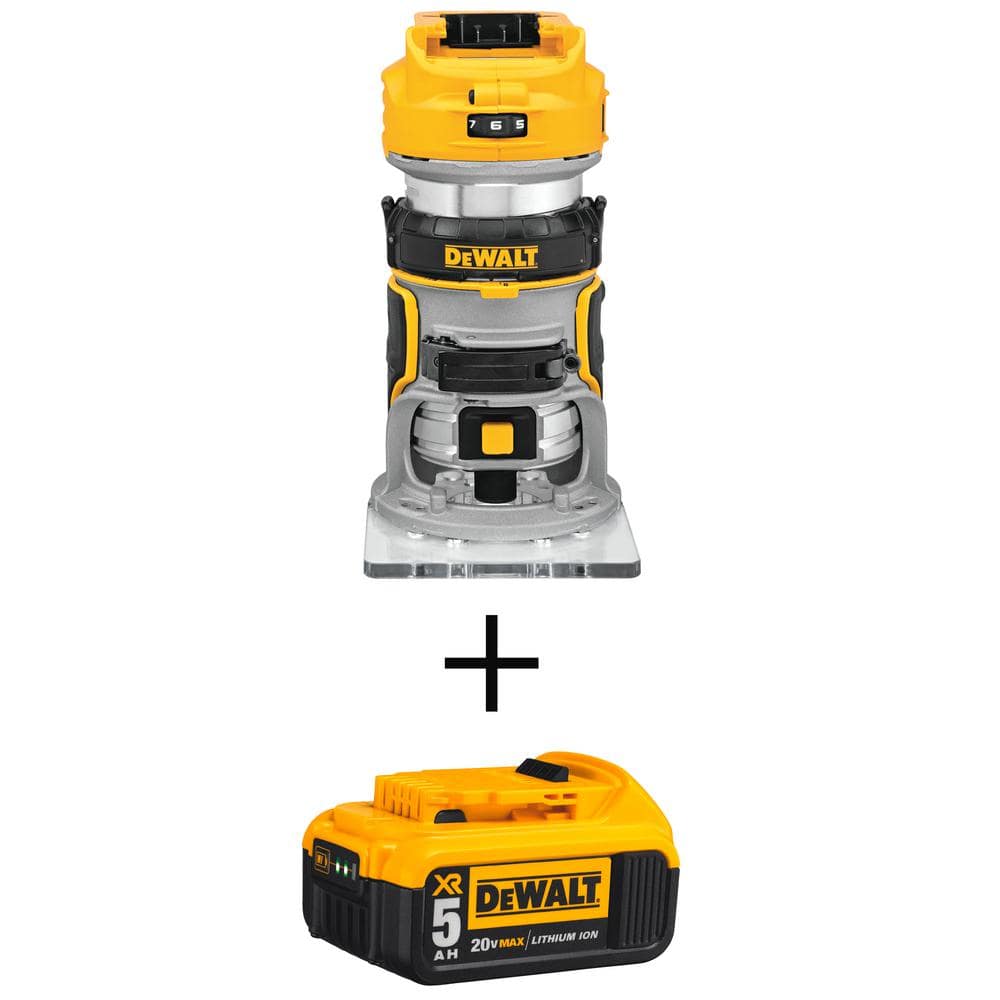 Dewalt 20V MAX XR Brushless Cordless Compact Router (Tool Only) 