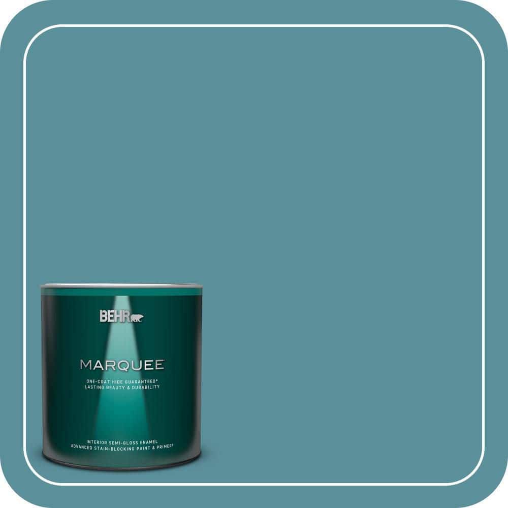 1 qt. #520F-5 Harbor Semi-Gloss Enamel Interior Paint & Primer product image for price tracking