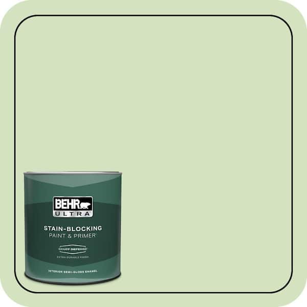 BEHR ULTRA 1 qt. #P380-3 Irish Folklore Extra Durable Semi-Gloss Enamel Interior Paint & Primer