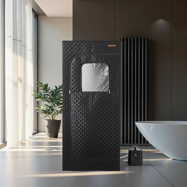 VEVOR Upgraded Portable Steam Sauna for Home, 1-Person Indoor