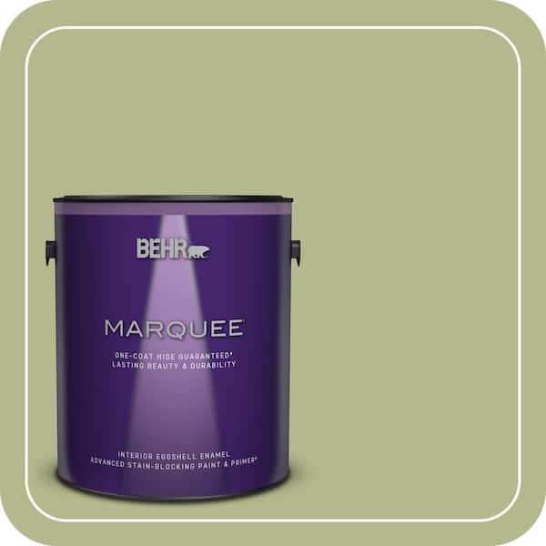 BEHR MARQUEE 1 gal. Home Decorators Collection #HDC-SP14-1 Secret Glade Eggshell Enamel Interior Paint & Primer